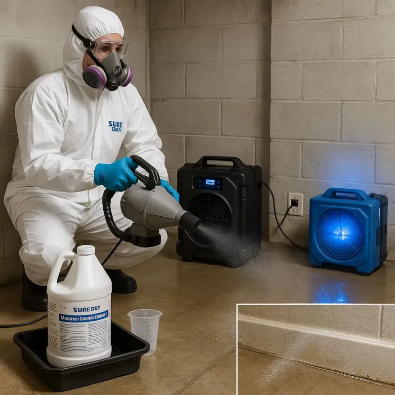 Sanitization and Odor Removal process in Van Vleck, TX