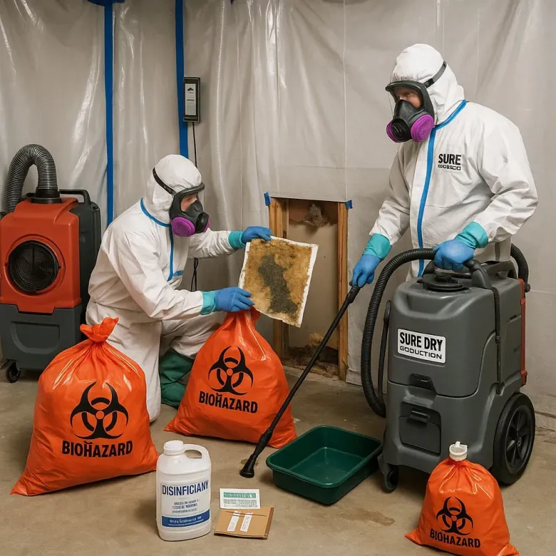 Contaminated Water Handling Protocols process in Van Vleck, TX