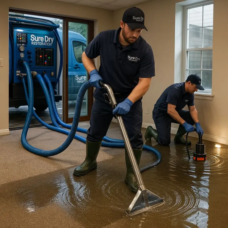 Water Extraction and Removal process in Van Vleck, TX
